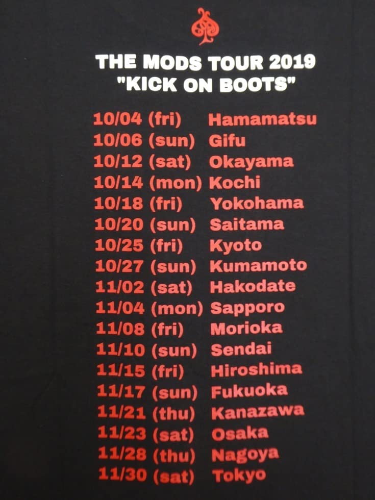 Amazon.co.jp: THE MODS ザ モッズ TOUR 2019-2020 KICK ON
